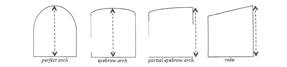 arched openings for custom plantation shutters