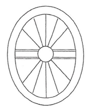 oval shutters sunburst