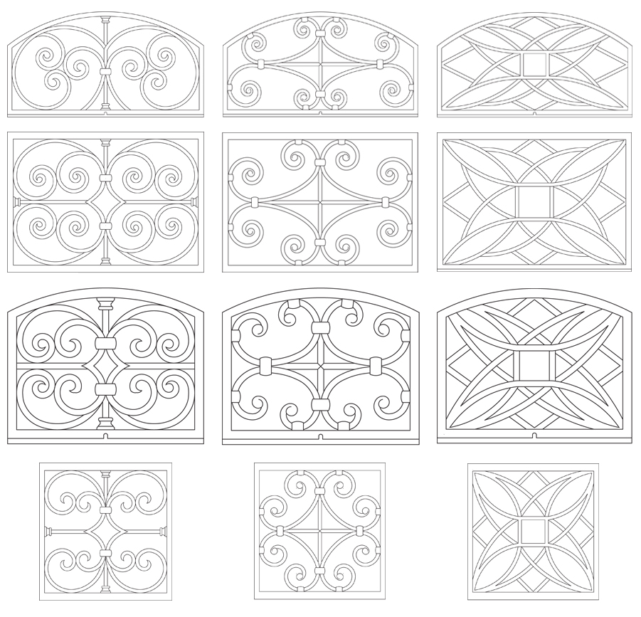 arched openings for custom plantation shutters